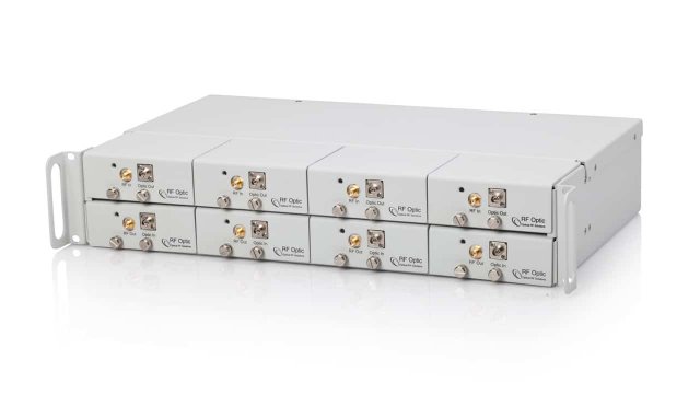 RFoF Multi-Link Series With Up To 12 Tx or Rx Links or Combination; Ideal for Satellite Applications